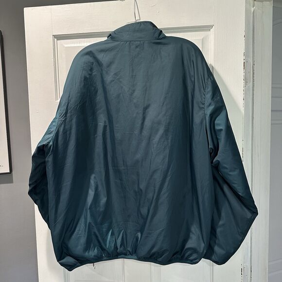 Vintage 90s Eddie Bauer EBTEK Half Zip Pullover Anorak Puffer Tech Jacket Large - Picture 8 of 13